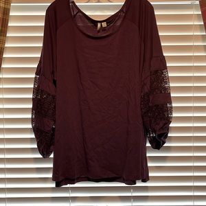 Plum Blouse